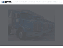 Tablet Screenshot of dryco.com